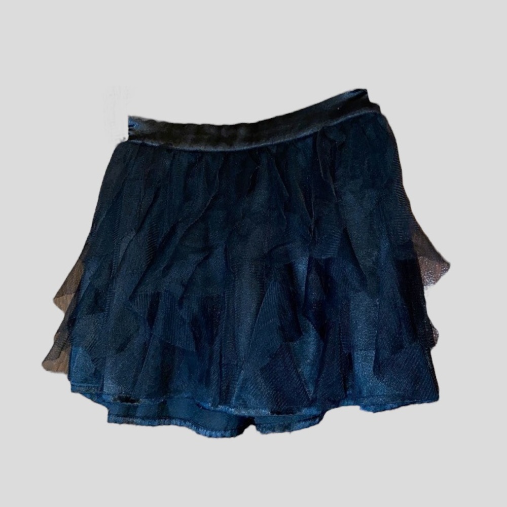 Old Navy girls tiered ruffled skirt